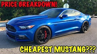 CHEAPEST 2017 FORD MUSTANG GT???