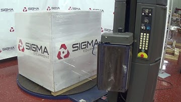 H2306 Lantech Q300 110" Extended Mast Stretch Wrapper SIGMA Equipment