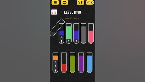 Water sort puzzle level 11180