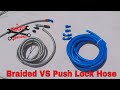 Stainless Braided VS Push Lock AN Fuel Lines - Reckless Wrench Garage