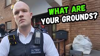 UK Police Sergeant Caught On Camera Justifying Illegal Stop & Search – Auditor Exposes Everything