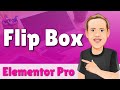 Elementor Pro Flip Box Widget