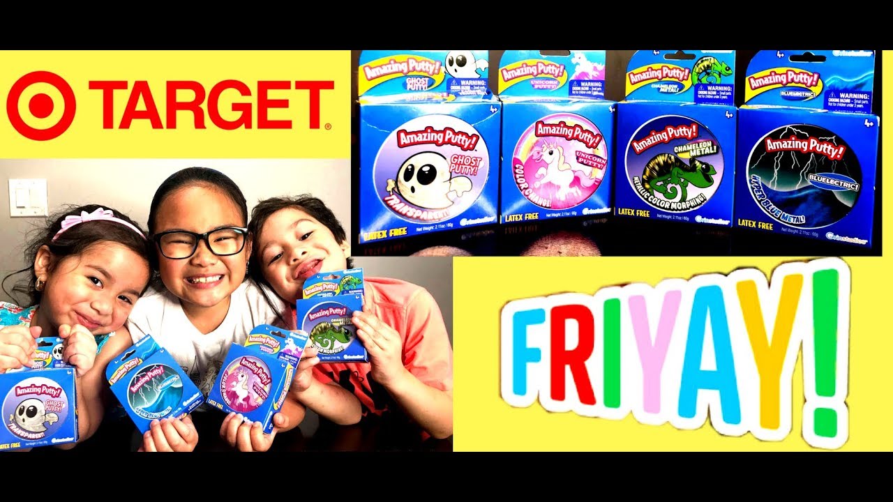 FriYays with CJFuntime & Putty From Target with my Cousins!