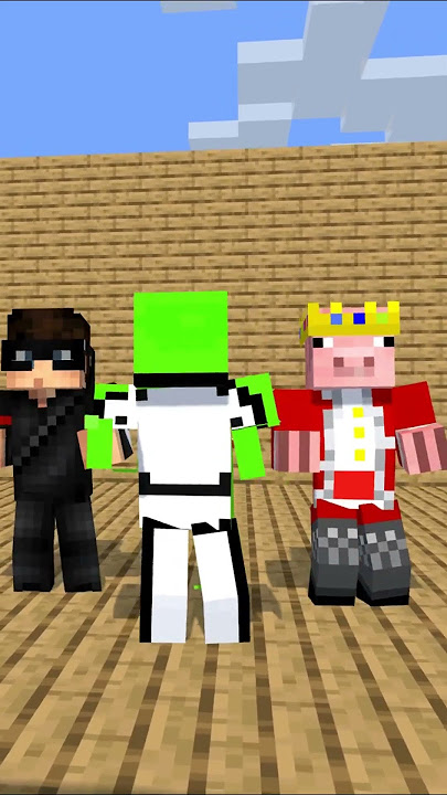 Dance if You Are a Minecraft Legend | Technoblade x Dream x Huahwi