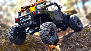 1/10 Scale RC Car Gmade GS02F SPIDER Jeep First Rock Crawling