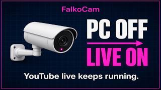 How to stream an IP camera to YouTube 24/7 with FalkoCam screenshot 4