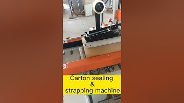 Carton box case sealing and strapping machine,carton packing machine,box tape sealer and PP strapper