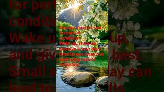 Wake Up &amp; Win 💪.“Follow Peaceful Nature TV… this is your safe place 🌿🤍”