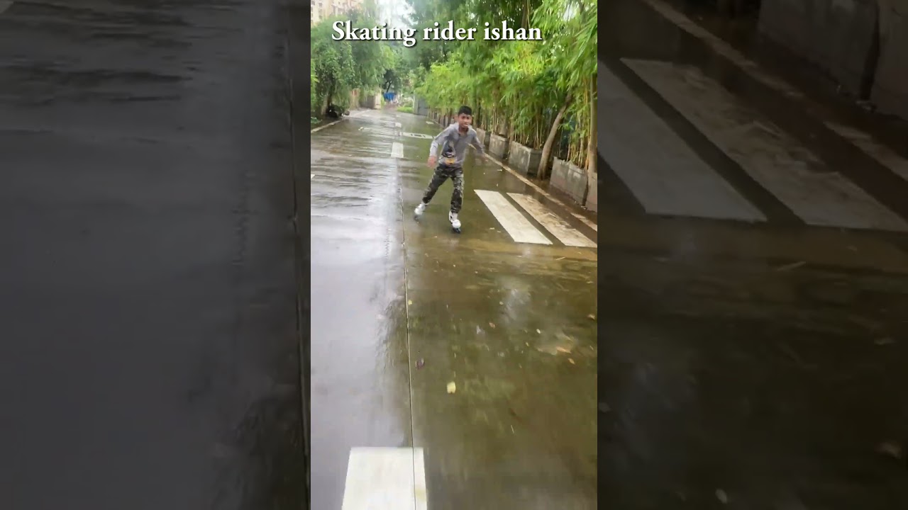 Skating rider ishan | learning skating