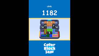 Color Block Jam Level 1182 Solution Without Boosters