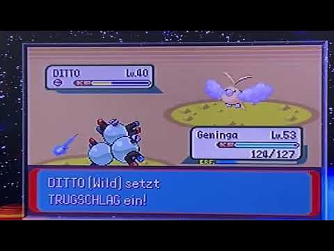 Catching a shiny Ditto in Pokémon Emerald using RNG Manipulation 