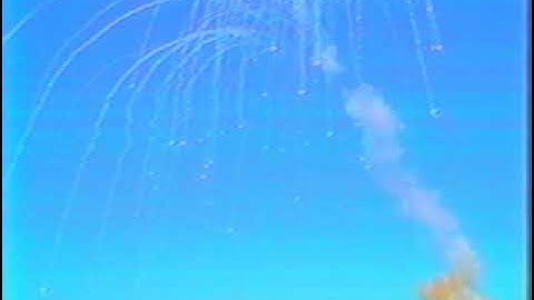 Minuteman III Test Launch - Flight Termination (aka Casmalia Express) ground video with audio