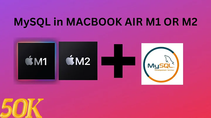 Installing MySQL in new MacBook Air M1