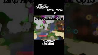 DAY-22 OF BEDWAR #minecraft #gaming #pvp #minecraftshorts #bedwars #axe #gameplay #shorts #viral