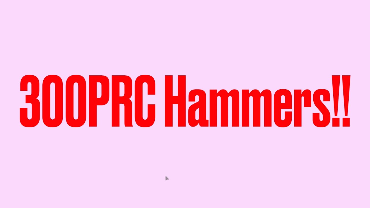 300PRC at 200, 300, 400, 500, 600, 800, 1104, 1411 and 1701. Condensed version.