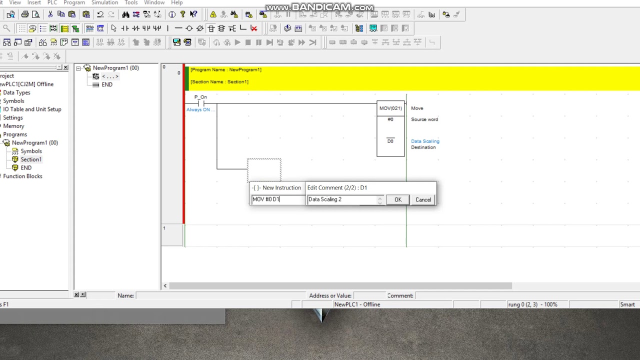 adding mnemonics in cx programmer adding mnemonics in cx programmer