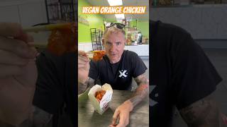 #plantbased #vegan #food #foodreview #orangechicken #chinesefood #yummy