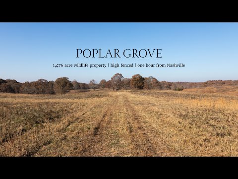 Poplar Grove_1,476 Acres_ SOLD