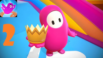 Fall Jelly Man - Gameplay Walkthrough Part 2 Jelly Runner Level (iOS, Android) #funnygamestop