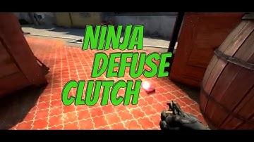 CS:GO 3v1 Ninja Defuse Clutch - Check Your Corners