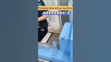 Forging descaling machine #descaling machine #forge #Metal descaling