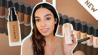 MORPHE FILTER EFFECT SOFT-FOCUS FOUNDATION | REVIEW, DEMO, WEAR TEST | MEDIUM OLIVE SKIN screenshot 4