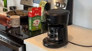 Mr  Coffee® 5 Cup Mini Brew Switch Coffee Maker Review