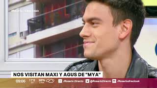 CANAL 5 ROSARIO – ROSARIO DIRECTO – NOS VISITARON MAXI Y AGUS DE &quot;MYA&quot;