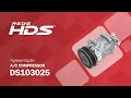 Compressor Citroen C3, C4 , Peugeot 208 1.6, Peugeot 308 1.6, Peugeot 408 1.6 (Denso) DS103025