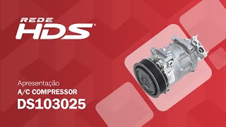 Compressor Citroen C3, C4 , Peugeot 208 1.6, Peugeot 308 1.6, Peugeot 408 1.6 (Denso) DS103025