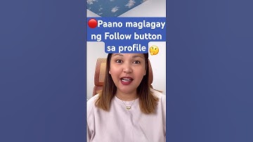 Paano Maglagay ng Follow Button sa Profile