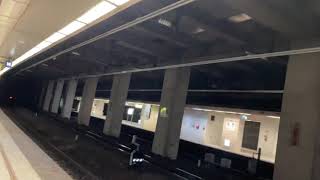 1252次EMU900型區間車往基隆離開板橋站