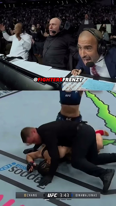Joe Rogans BEST REACTION To UFC KO! 😮 #ufc #mma #joerogan