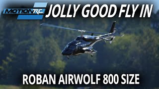 Roban Airwolf 800 Size Rc Helicopter Flight - Motion Rc