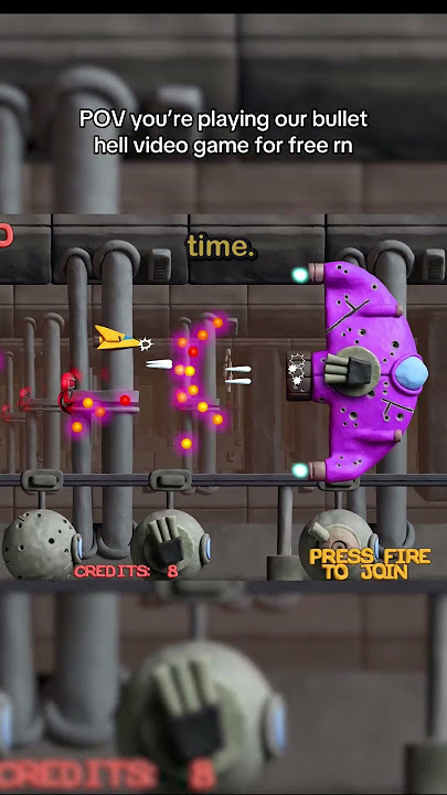 POV you're playing our FREE bullet hell video game - Platypus Reclayed