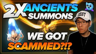 +1300 ANCIENT SUMMONS FOR VIEWERS \& MYSELF!! | 2X EVENT | RAID Shadow Legends