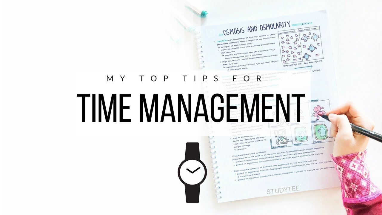 How I manage my time ⏰ 10 tips for time management