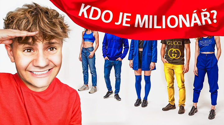 Poznej Kdo Je Milionář!