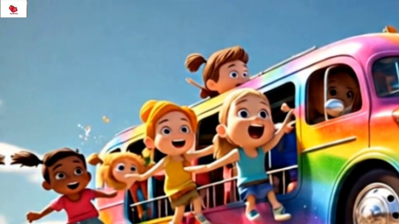 “🚌💫 Magic Bus Ride Through Candy Lands & Rainbow Roads! 🌈🍭”