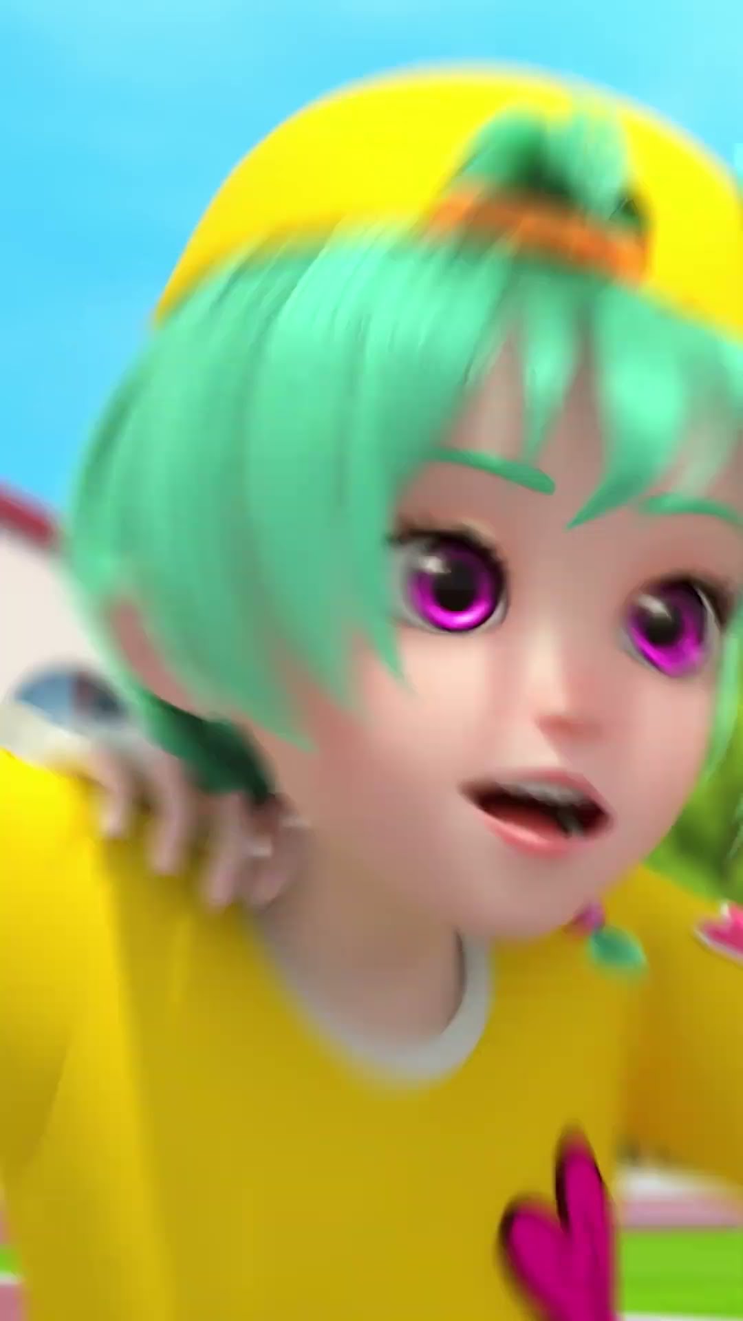 That's NOT a chicken ? Catch! Teenieping is now playing on Netflix!
