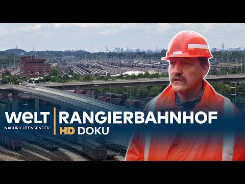 Güterzug-Drehscheibe Maschen - Europas größter Rangierbahnhof | Doku