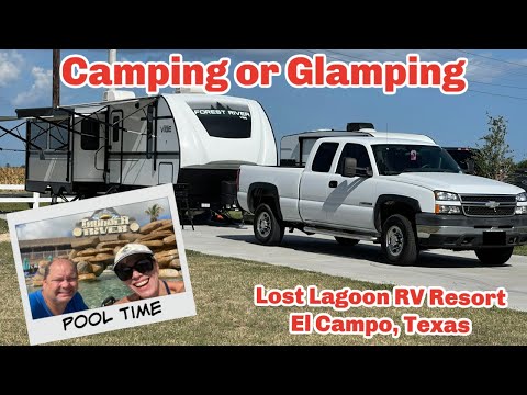 Weekend Rv Vlog | Camping at Texas' El Campo Lost Lagoon! | Shop Small | Pool Time