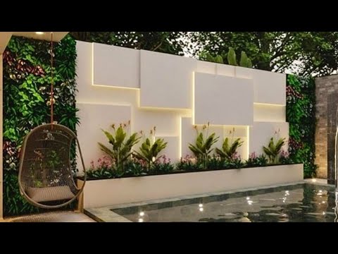 200 Backyard Fence Design Ideas 2022 House Exterior Boundary Front Wall Design  Patio Garden Fence