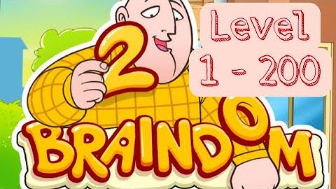 Braindom 2 Level 1 - 200 ( Bahasa Indonesia ) Walktrough