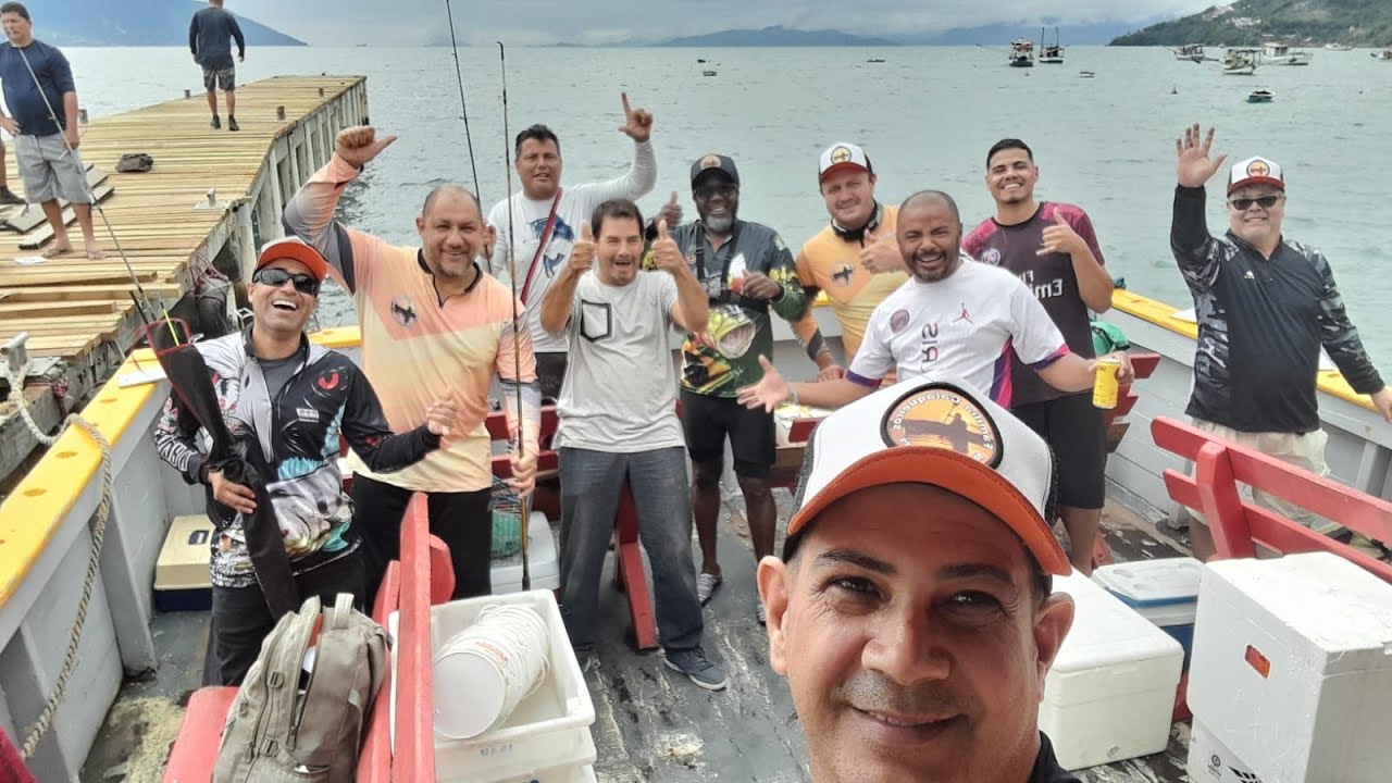 Pescaria embarcada em Ilha bela