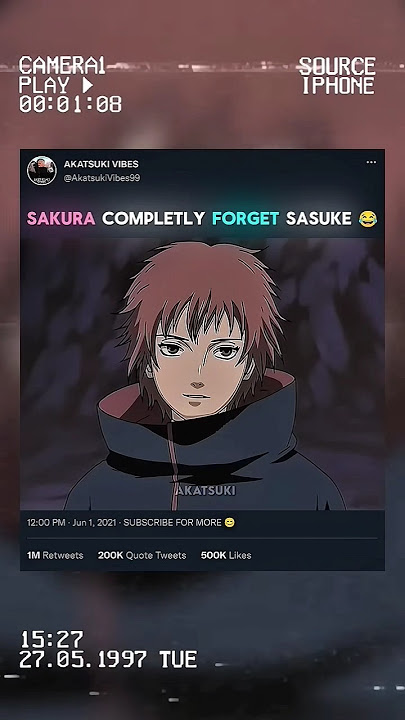 😈😈SAKURA FORGET SASUKE 😂🤌#sakura #naruto #shortsfeed #shortsviral #anime #animeedit #animeshorts