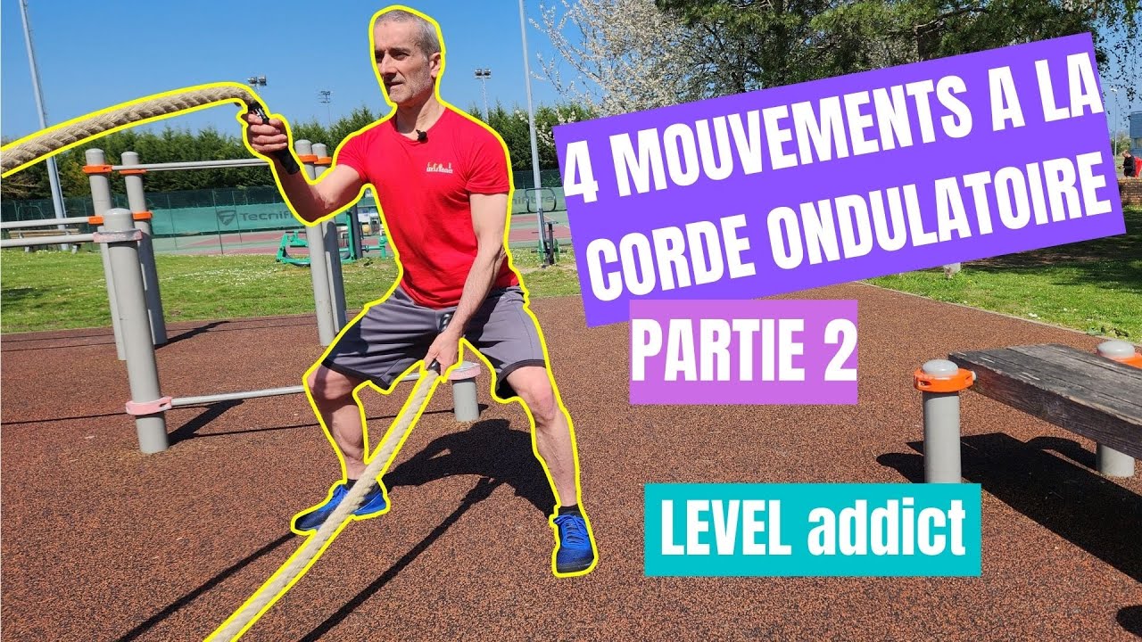 Corde Ondulatoire Musculation™ - Battle Rope Fitness – Fit Super