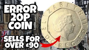 Error 20p coin found in change sells for over £90 Is one hiding in your wallet?