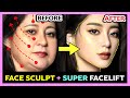  visage sculpt  super massage facelift  rduit les rides visage amin et tonifi