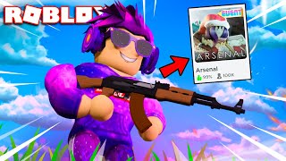 VOLVÍ A JUGAR ARSENAL ROBLOX *ESTO FUÉ LO QUE PASÓ* 😈  | LEGOLAZ